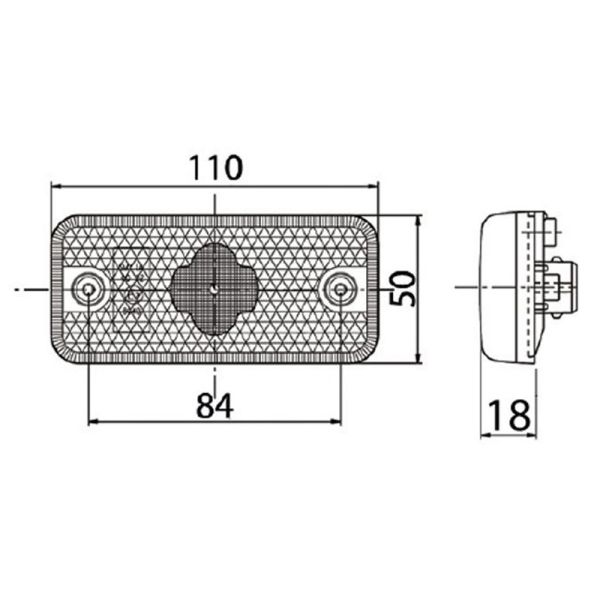 Vorderleuchte LED SMD98 | 24V |...