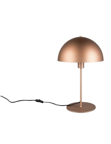 Luminária de mesa NOLA ↕45 cm com interruptor em forma de cogumelo, lâmpada com cabo, excl. 1x E27 máx. 40 W IP20