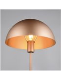 Luminária de mesa NOLA ↕45 cm com interruptor em forma de cogumelo, lâmpada com cabo, excl. 1x E27 máx. 40 W IP20