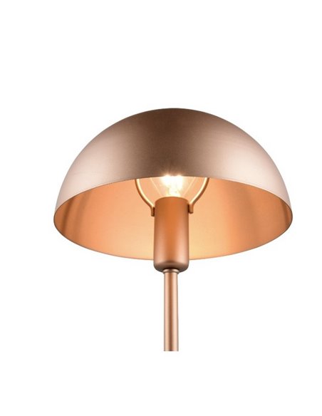 Luminária de mesa NOLA ↕20 cm com interruptor em forma de cogumelo, lâmpada com cabo, excl. 1x E27 máx. 40 W IP20