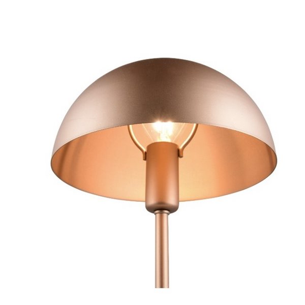 Luminária de mesa NOLA ↕20 cm com interruptor em forma de cogumelo, lâmpada com cabo, excl. 1x E27 máx. 40 W IP20