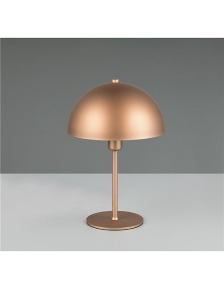 Luminária de mesa NOLA ↕20 cm com interruptor em forma de cogumelo, lâmpada com cabo, excl. 1x E27 máx. 40 W IP20