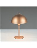 Lampe de table NOLA ↕20cm avec interrupteur sur câble champignon ampoule excl. 1x E27 max. 40 W IP20
