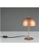 Lámpara de mesa NOLA ↕20cm con interruptor en cable tipo seta bombilla excl. 1x E27 max. 40W IP20