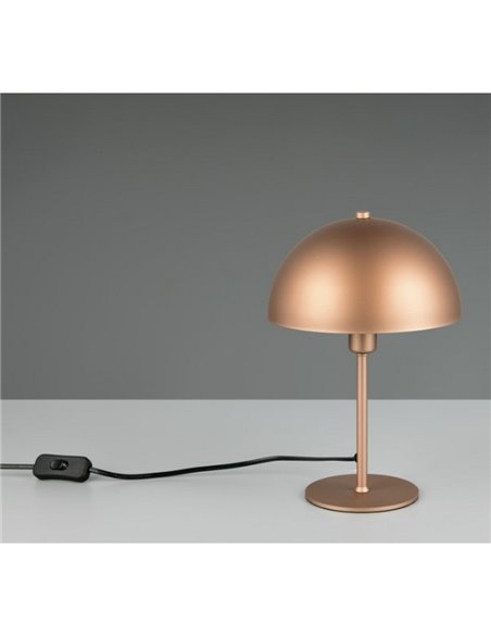 Lampe de table NOLA ↕20cm avec interrupteur sur câble champignon ampoule excl. 1x E27 max. 40 W IP20