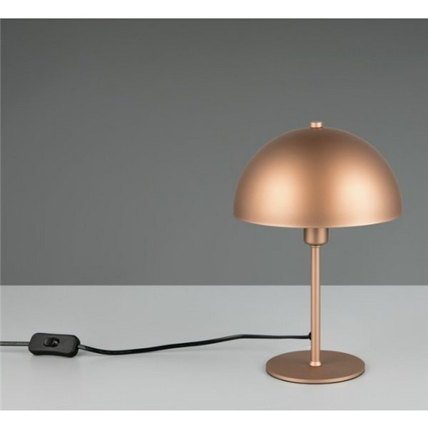 Luminária de mesa NOLA ↕20 cm com interruptor em forma de cogumelo, lâmpada com cabo, excl. 1x E27 máx. 40 W IP20