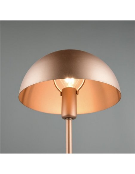 Luminária de mesa NOLA ↕20 cm com interruptor em forma de cogumelo, lâmpada com cabo, excl. 1x E27 máx. 40 W IP20