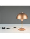 Lámpara de mesa NOLA ↕20cm con interruptor en cable tipo seta bombilla excl. 1x E27 max. 40W IP20