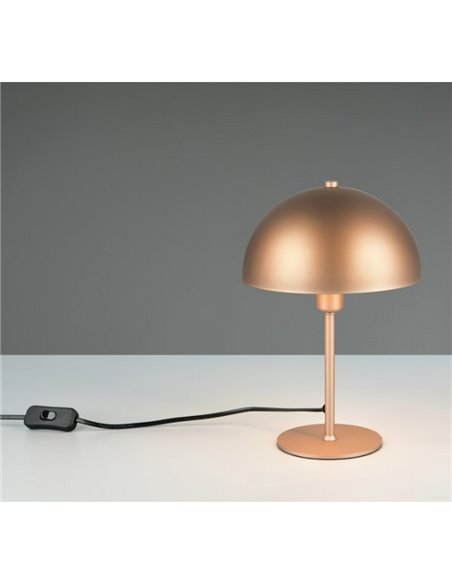 Lampe de table NOLA ↕20cm avec interrupteur sur câble champignon ampoule excl. 1x E27 max. 40 W IP20