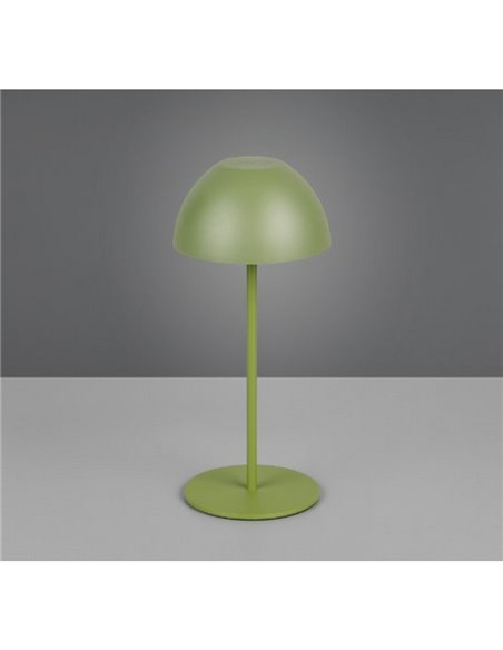 Lámpara de sobremesa LED recargable USB ORTIZ con función memoria y regulable 2W 150lm, 3000K IP20