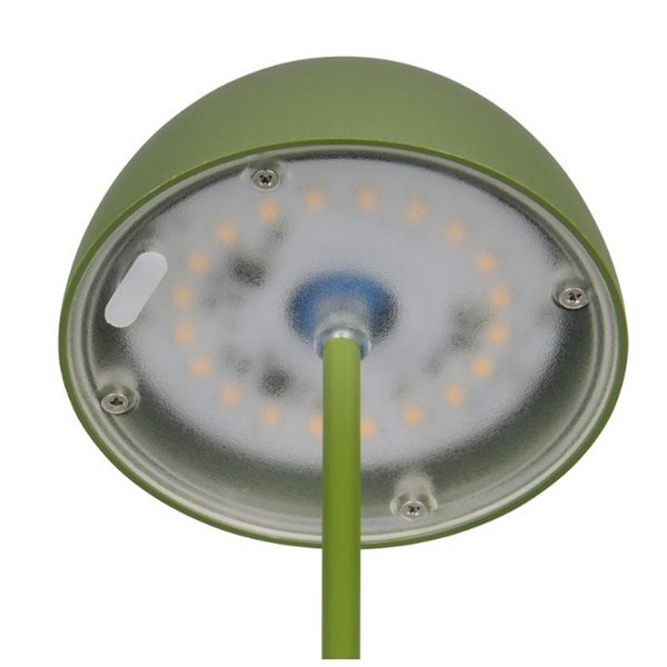 Lámpara de sobremesa LED recargable USB ORTIZ con función memoria y regulable 2W 150lm, 3000K IP20