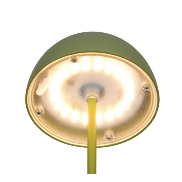 Lámpara de sobremesa LED recargable USB ORTIZ con función memoria y regulable 2W 150lm, 3000K IP20