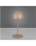 Lámpara LED de sobremesa moderna ORTIZ recargable con USB y regulable 2W 150lm, 3000K IP20