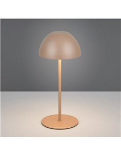 Lámpara LED de sobremesa moderna ORTIZ recargable con USB y regulable 2W 150lm, 3000K IP20 2