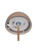 Lámpara LED de sobremesa moderna ORTIZ recargable con USB y regulable 2W 150lm, 3000K IP20