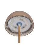 Lámpara LED de sobremesa moderna ORTIZ recargable con USB y regulable 2W 150lm, 3000K IP20