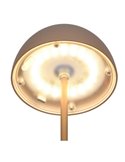 Lámpara LED de sobremesa moderna ORTIZ recargable con USB y regulable 2W 150lm, 3000K IP20