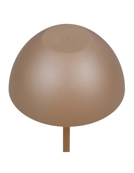 Lámpara LED de sobremesa moderna ORTIZ recargable con USB y regulable 2W 150lm, 3000K IP20
