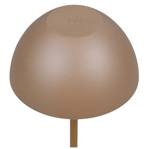 Lámpara LED de sobremesa moderna ORTIZ recargable con USB y regulable 2W 150lm, 3000K IP20