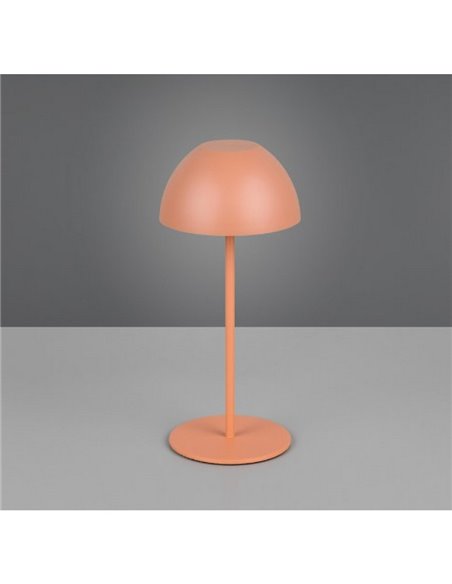 Lampe de table LED ORTIZ à intensité variable, rechargeable par USB, 2 W, 150 lm, 3 000 K, IP20