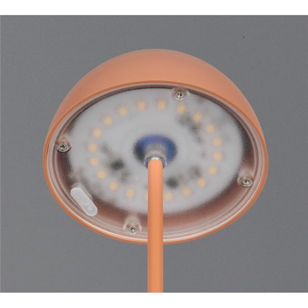 Lámpara LED de sobremesa regulable ORTIZ recargable con USB y regulable 2W 150lm, 3000K IP20