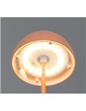 Lámpara LED de sobremesa regulable ORTIZ recargable con USB y regulable 2W 150lm, 3000K IP20