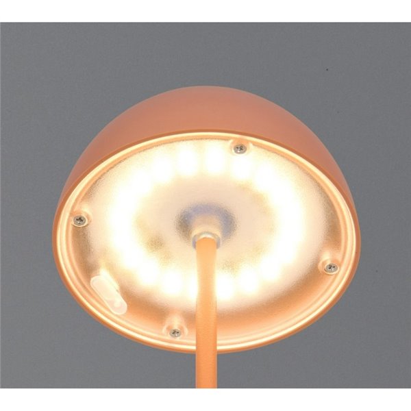 Lámpara LED de sobremesa regulable ORTIZ recargable con USB y regulable 2W 150lm, 3000K IP20