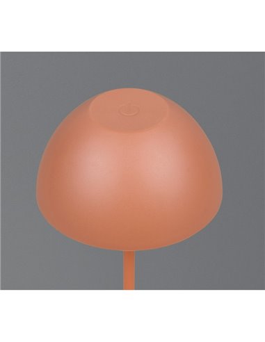 Lámpara LED de sobremesa regulable ORTIZ recargable con USB y regulable 2W 150lm, 3000K IP20