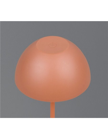 Lámpara LED de sobremesa regulable ORTIZ recargable con USB y regulable 2W 150lm, 3000K IP20