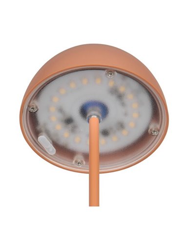 Lámpara LED de sobremesa regulable ORTIZ recargable con USB y regulable 2W 150lm, 3000K IP20