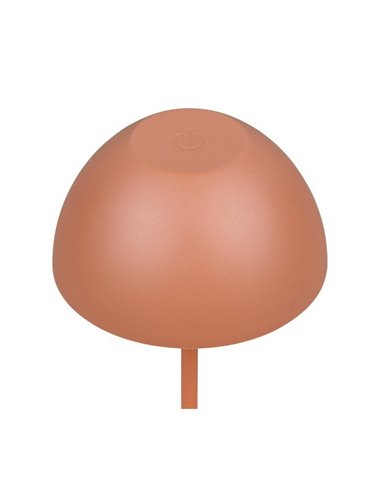 Lámpara LED de sobremesa regulable ORTIZ recargable con USB y regulable 2W 150lm, 3000K IP20