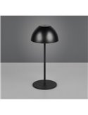 Lámpara LED de sobremesa con batería recargable USB ORTIZ regulable 2W 150lm, 3000K IP20