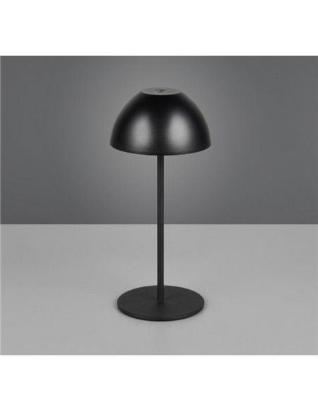 Candeeiro de mesa LED ORTIZ com bateria recarregável USB, regulável, 2W, 150lm, 3000K, IP20