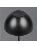 Lámpara LED de sobremesa con batería recargable USB ORTIZ regulable 2W 150lm, 3000K IP20