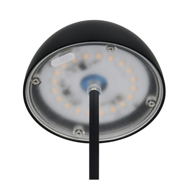 Lámpara LED de sobremesa con batería recargable USB ORTIZ regulable 2W 150lm, 3000K IP20