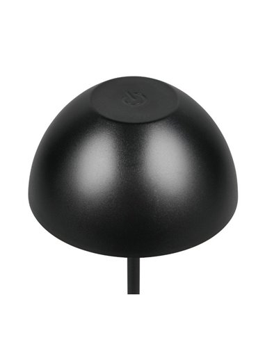 Lámpara LED de sobremesa con batería recargable USB ORTIZ regulable 2W 150lm, 3000K IP20