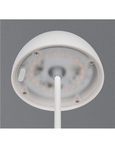 Lampe de table LED ORTIZ à intensité variable et chargement USB 2 W 150 lm, 3 000 K IP20