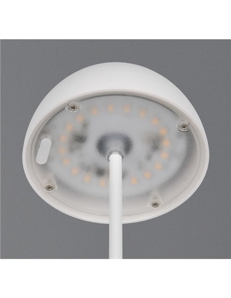 Candeeiro de mesa LED ORTIZ com carregamento USB, regulável, 2 W, 150 lm, 3000 K, IP20