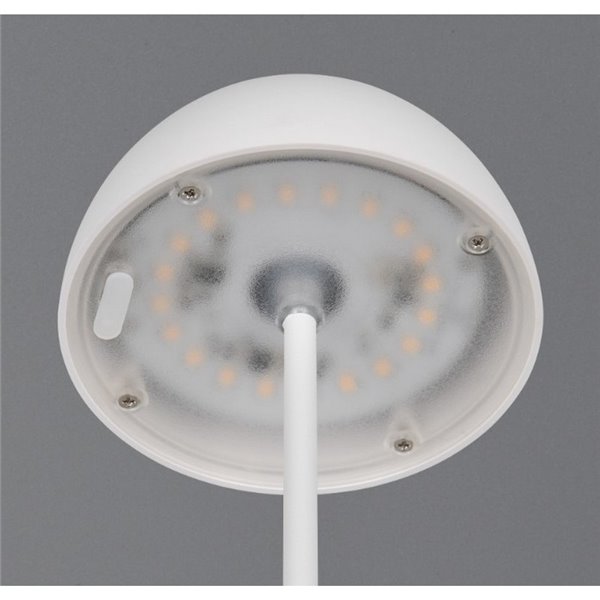 Lampe de table LED ORTIZ à intensité variable et chargement USB 2 W 150 lm, 3 000 K IP20