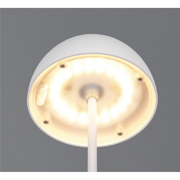 Lámpara LED de sobremesa con carga USB ORTIZ regulable 2W 150lm, 3000K IP20
