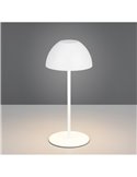 Lámpara LED de sobremesa con carga USB ORTIZ regulable 2W 150lm, 3000K IP20