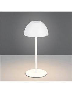 Lámpara LED de sobremesa con carga USB ORTIZ regulable 2W 150lm, 3000K IP20 2