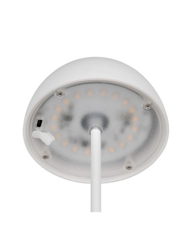 Lámpara LED de sobremesa con carga USB ORTIZ regulable 2W 150lm, 3000K IP20