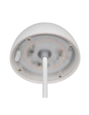 Lámpara LED de sobremesa con carga USB ORTIZ regulable 2W 150lm, 3000K IP20