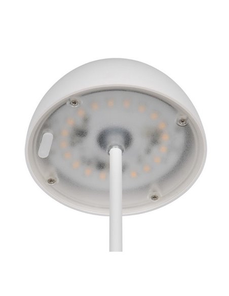 Lámpara LED de sobremesa con carga USB ORTIZ regulable 2W 150lm, 3000K IP20