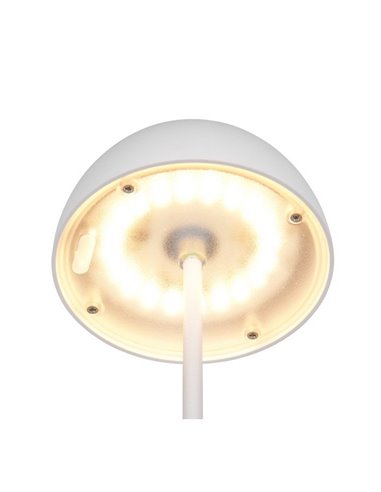 Lámpara LED de sobremesa con carga USB ORTIZ regulable 2W 150lm, 3000K IP20