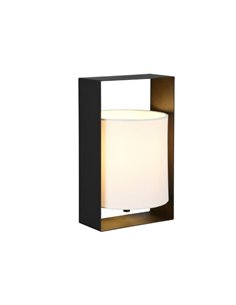 Lampe de table PAIL avec abat-jour en tissu, structure en métal, ampoule exclue. 1x E27 max. 10 W IP20