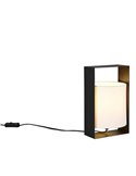 Lámpara de sobremesa con pantalla de tela PAIL estructura metálica bombilla excl. 1x E27 max. 10W IP20