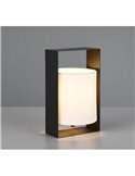 Lámpara de sobremesa con pantalla de tela PAIL estructura metálica bombilla excl. 1x E27 max. 10W IP20
