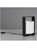 Lampe de table PAIL avec abat-jour en tissu, structure en métal, ampoule exclue. 1x E27 max. 10 W IP20
